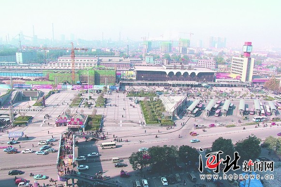 邯郸火车站全面实施站改施工 26列车由停车变